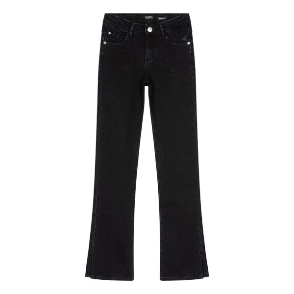 Indian Blue Jeans Meisjes broek Lexi bootcut fit - Zwart