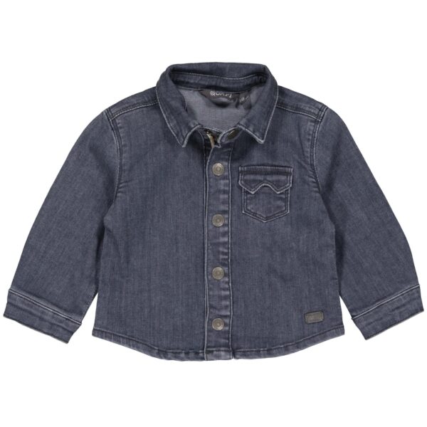 Quapi Jongens vest - Antoin - Donker grijs denim