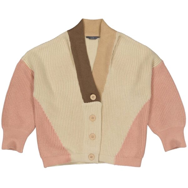 LEVV Meisjes vest - Fiebe - Pastel roze