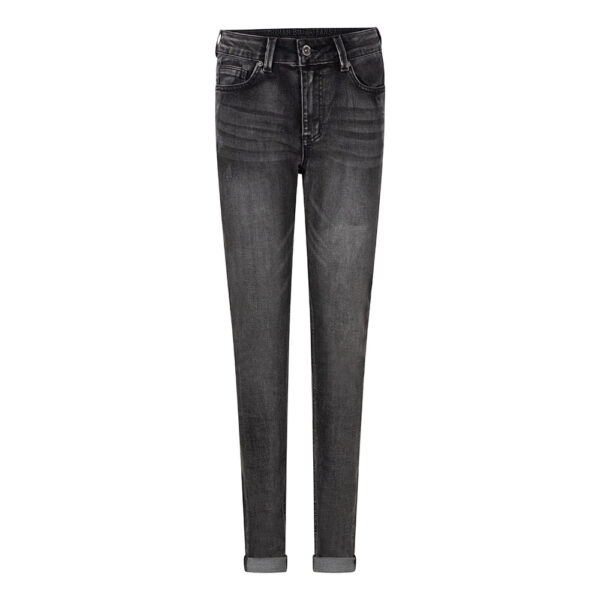 Indian Blue Jeans Jongens jeans broek Ray tapered fit - Used grijs
