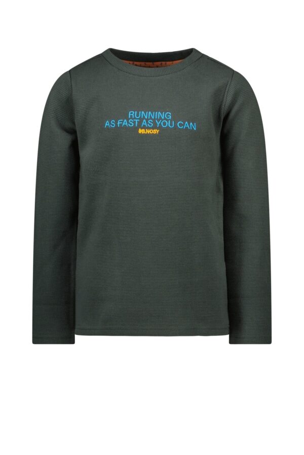 B.Nosy Jongens shirt - Deep groen