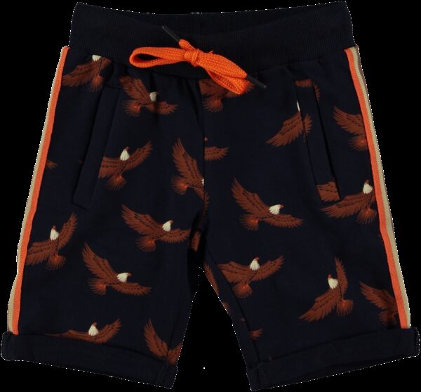 B'Chill Jongens korte joggingbroek - Senn - Blauw