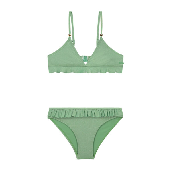 Shiwi Meisjes bikini Rosie Sicily glitter - Kelly groen