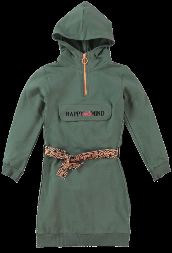 O'Chill Meisjes jurk - Hailey - Groen