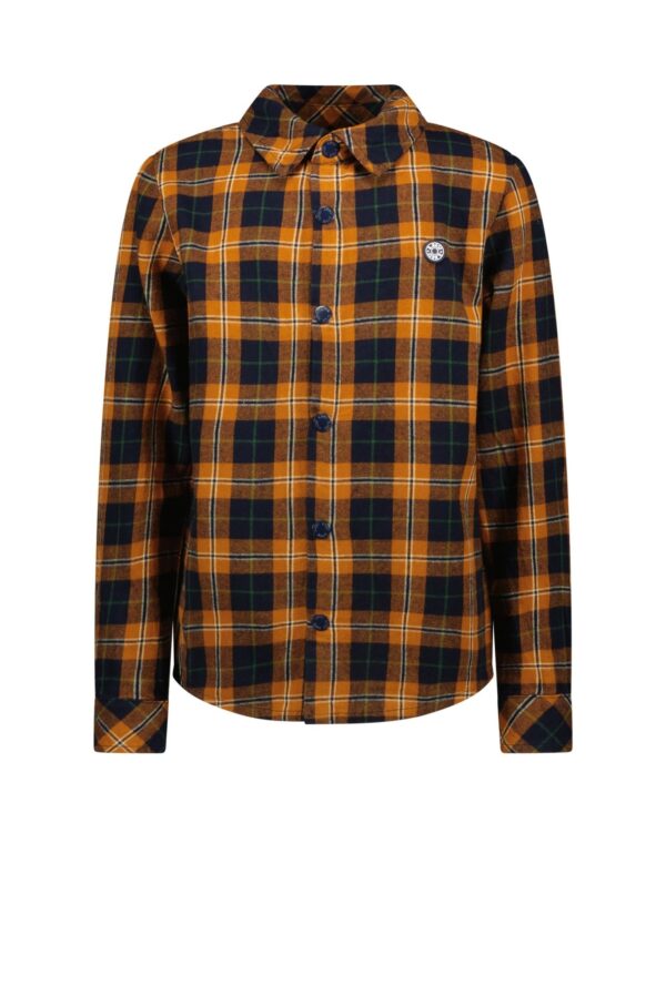B.Nosy Jongens blouse geruit - Up check ao