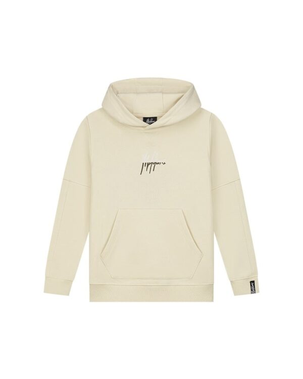 Malelions Hoodie Split essentials - Beige / Bruin