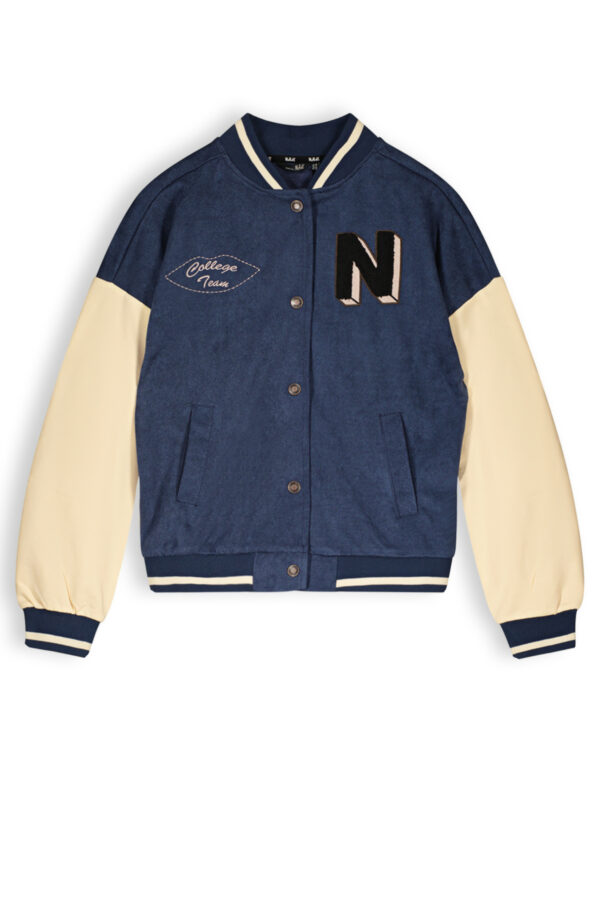 NoBell Meisjes jasje - Barsy - Navy blauw