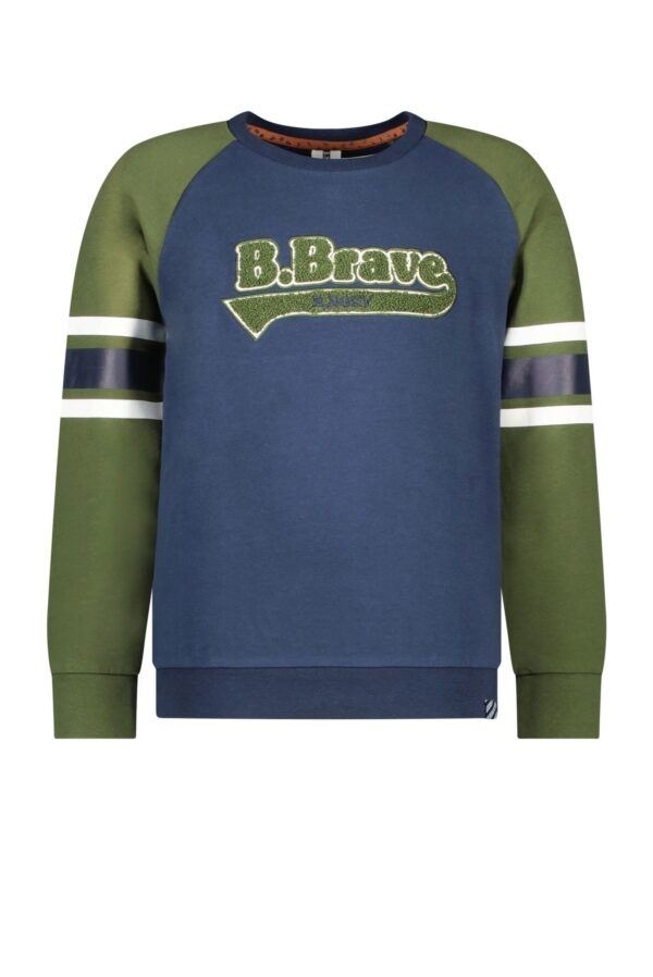 B.Nosy Jongens sweater artwork - Navy blauw