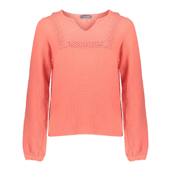Geisha Meisjes top - Licht roze