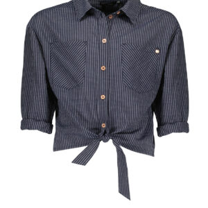 NoBell Meisjes blouse Tims - Navy Moss