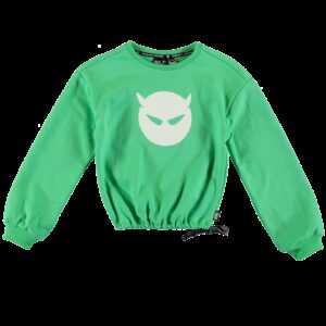 SUPERREBEL Meisjes sweater Catalina - Fluo mint