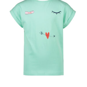 NoNo Meisjes - t-shirt Kuy - Fresh Chewmint