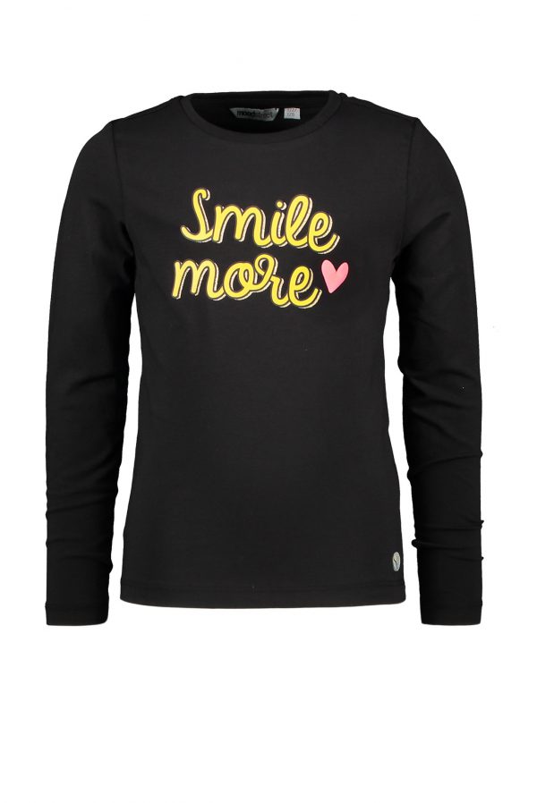 Moodstreet Meisjes shirt - Zwart