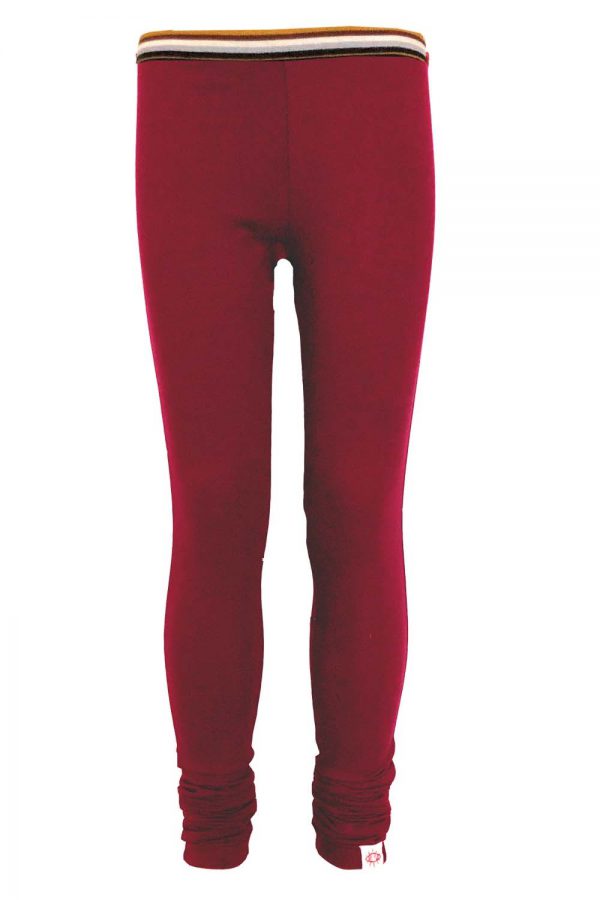 TOPitm Meisjes legging - Benne - Ketchup